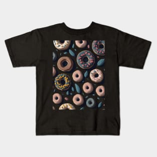 Seamless pattern with donuts Kids T-Shirt